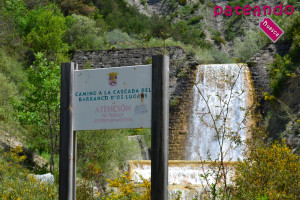 Presa en el barranco d´os lucas